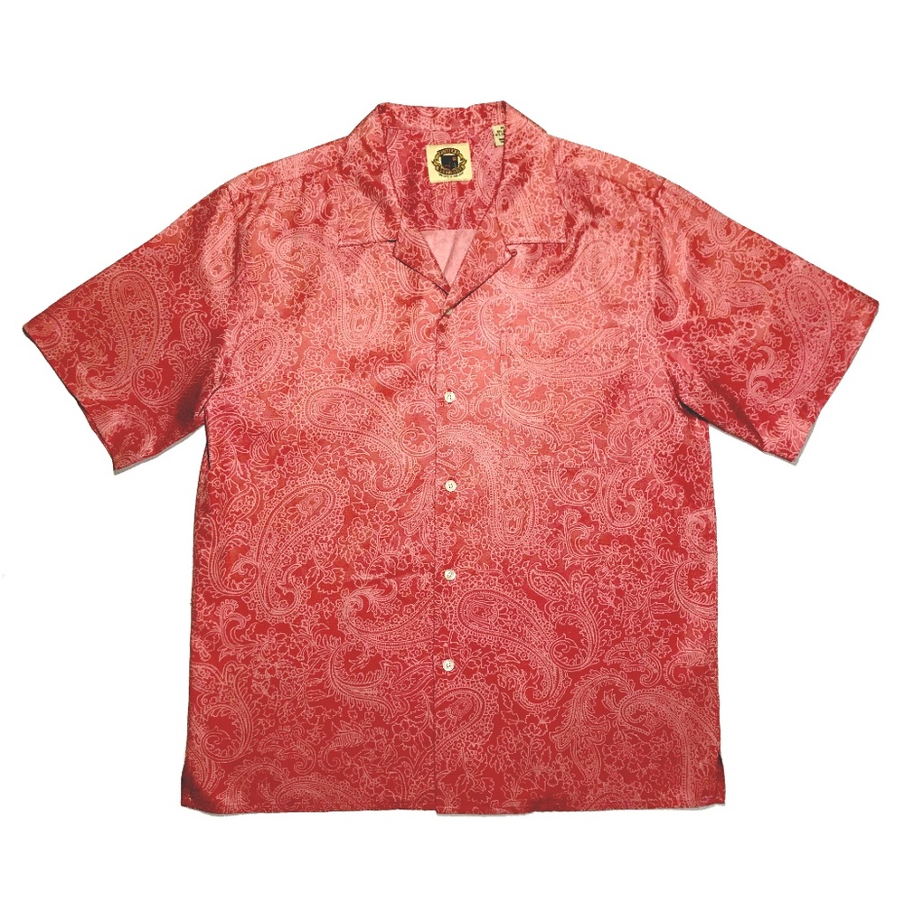 Pink and Patterned Short Sleeve Button Down